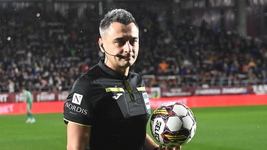 Horaţiu Feşnic arbitrează meciul U Craiova - Oţelul Galaţi, din sferturile Cupei României