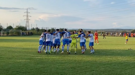 Surpriză în Cupa României! FC U Craiova, eliminată de Vulturii Fărcăşeşti. "Perla" lui Mititelu a început meciul pe bancă