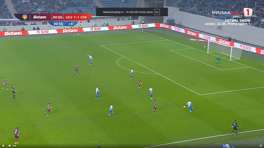 LIVE TEXT | Universitatea Craiova - CFR Cluj, ACUM, în sferturile Cupei României. Lovitură de teatru în prelungiri! Urmează extra-time în Bănie
