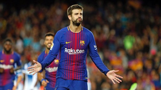 VIDEO | Gerard Pique, în lacrimi după meciul jucat cu Las Palmas. Nu-l mai vor la naţională