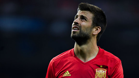 Pique nu va părăsi naţionala Spaniei: ”Doar o accidentare îl poate scoate din echipă”