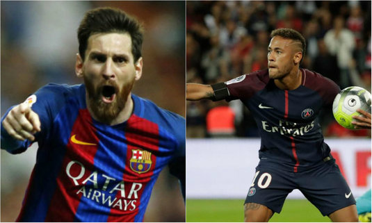 Messi vs. Neymar. Cine conduce în topul driblingurilor reuşite