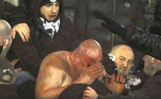 VIDEO | Incidente la derby-ul Partizan - Steaua Roşie Belgrad. Mai mulţi suporteri ai echipei Partizan au fost răniţi
