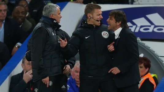 Mourinho nu cedează şi continuă războiul cu Antonio Conte. Un nou atac virulent al portughezului: "Mie nu mi s-a întâmplat niciodată aşa ceva"