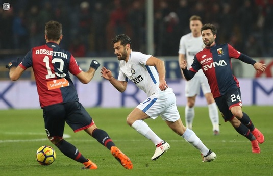 Internazionale Milano, învinsă de Genoa, scor 2-0, în campionatul Italiei
