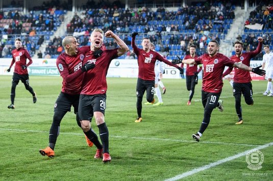 VIDEO | Sparta Praga, egala lui Brno, ocupanta locului 12 în campionatul Cehiei. Vătăjelu, pasă de gol