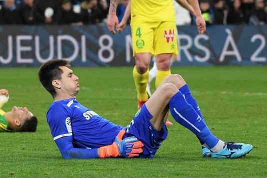 VIDEO Doar remiză pentru echipa lui Tătăruşanu împotriva ultimei clasate. Cum a luat gol portarul român