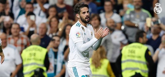 Manchester City pregăteşte o ofertă de 85 de milioane de euro pentru Isco de la Real Madrid