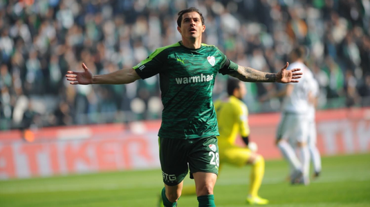 VIDEO | Bogdan Stancu a marcat din nou pentru Bursaspor. Victorie la scor împotriva lui Karabukspor
