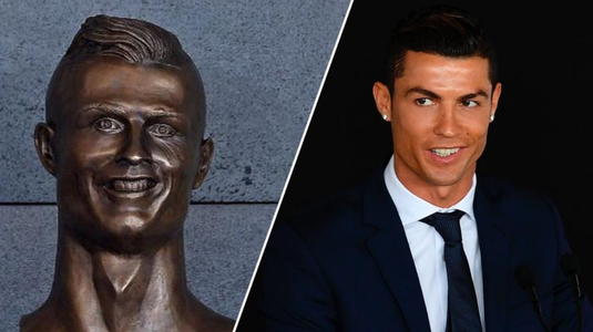 Nimeni nu credea că se poate mai rău: "În comparaţie cu asta, statuia lui Ronaldo arată chiar foarte bine"