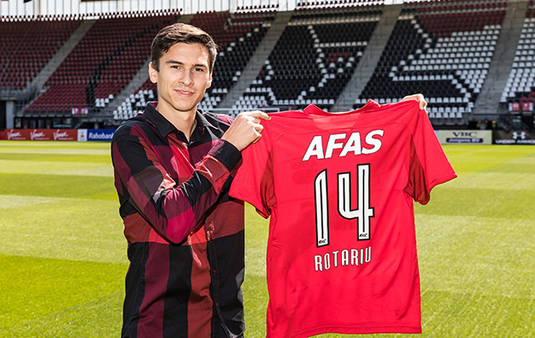 BREAKING NEWS: Dorin Rotariu a semnat cu AZ Alkmaar: "Putem reuşi lucruri mari împreună"