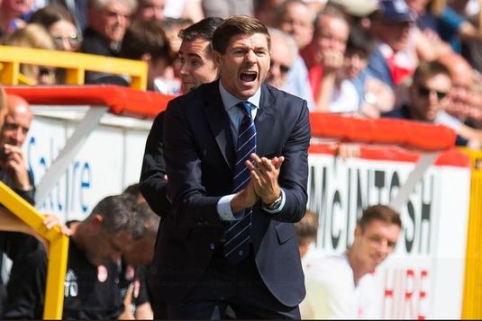 Ghinion pentru Steven Gerrard, la primul meci în campionatul scoţian: Rangers egalată în ultimul minut