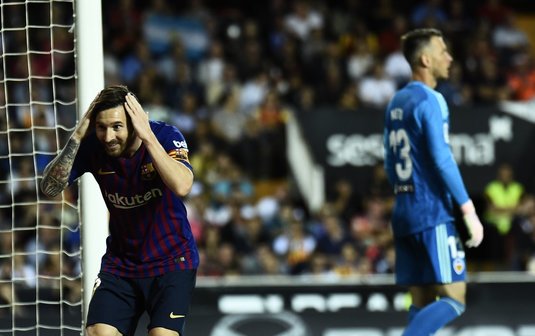 VIDEO | Un nou moment de magie marca Leo Messi: şi-a ridiculizat un adversar şi a restabilit egalitatea contra Valenciei