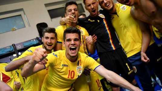 Creştere uluitoare pentru liderul naţionalei de tineret! A ajuns cel mai bine cotat fotbalist român al momentului