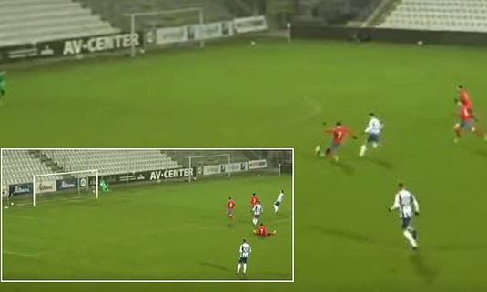 VIDEO | Autogol antologic în Suedia. Nici dacă ar fi vrut nu avea o asemenea execuţie!