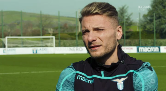VIDEO | Immobile a explicat ce înseamnă derby-ul dintre Lazio şi AS Roma: "Când ajungi aici, suporterii te întreabă direct acest lucru"