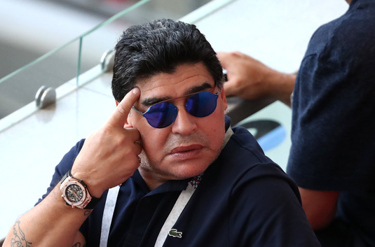 Maradona îşi asociază din nou imaginea cu preşedintele Venezuelei şi critică dur SUA: ”Cine se cred aceşti yankei?”