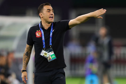 Fabio Cannavaro a rezistat doar două meciuri! Şi-a dat demisia din funcţia de selecţioner al Chinei: ”Cu tot respectul vă spun”