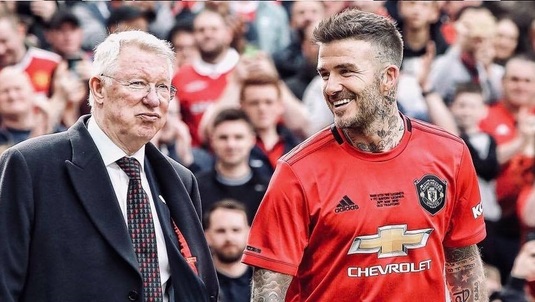 VIDEO | Beckham nu ştie să îmbătrânească. Imagini senzaţionale de pe Old Trafford. Arată senzaţional şi joacă fotbal ca în tinereţe.