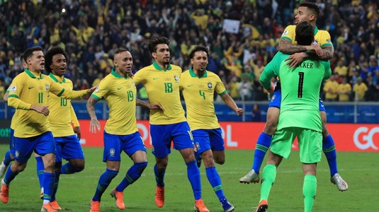 Victorie cu mari emoţii la loviturile de departajare. Brazilienii aşteaptă acum Argentina în semifinalele Copei America