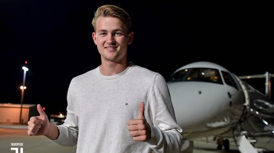 E GATA! Juventus a dat lovitura verii pe piaţa transferurilor. Cât vor plăti torinezii pentru De Ligt şi ce salariu va avea fundaşul