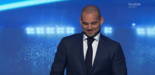 VIDEO | Wesley Sneijder savurează din plin viaţa de după fotbal. Prima apariţie oficială a olandezului după ce a atârnat ghetele în cui