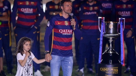 Luis Enrique a anunţat decesul fiicei sale, în vârstă de doar nouă ani: "A luptat timp de cinci luni împotriva cancerului"