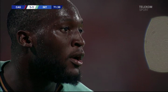 VIDEO | Lukaku, victima jignirilor rasiste. Ce au făcut suporterii lui Cagliari la golul marcat de atacantul belgian din penalty