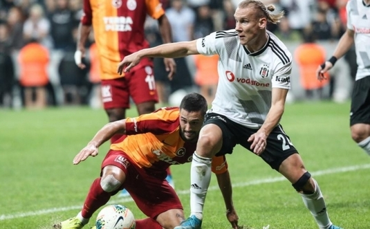 Galatasaray a pierdut la limită derby-ul cu Beşiktaş. Florin Andone, evoluţie ştearsă