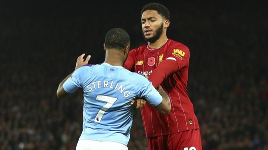 Raheem Sterling sare în apărarea lui Joe Gomez, după ce fundaşul lui Liverpool a fost fluierat de fanii englezi: "A fost totul din vina mea!"