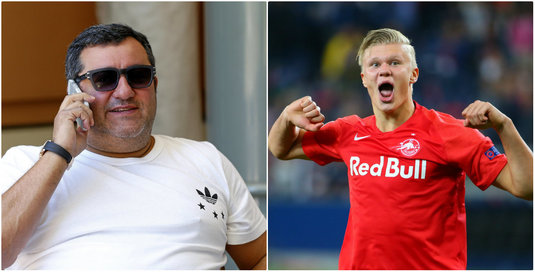 Suma uriaşă pe care o va încasa Mino Raiola de pe urma transferului lui Erling Haaland! Impresarul dă un nou tun financiar