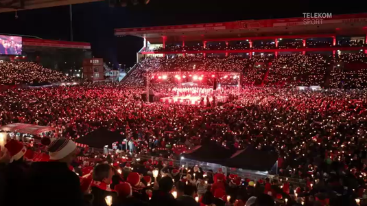 VIDEO | Momente superbe pe stadionul lui Union Berlin. Fanii s-au strâns şi au petrecut împreună Ajunul Crăciunului