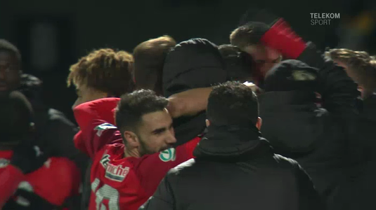 VIDEO | Angers - Rennes 4-5. Meci cu adevărat nebun în Cupa Franţei. Un fundaş central a marcat golul calificării cu o execuţie fabuloasă în prelungiri