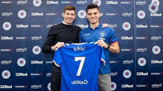 OFICIAL | Ianis Hagi a fost prezentat la Rangers: "Este o onoare pentru mine să joc la un asemenea club"