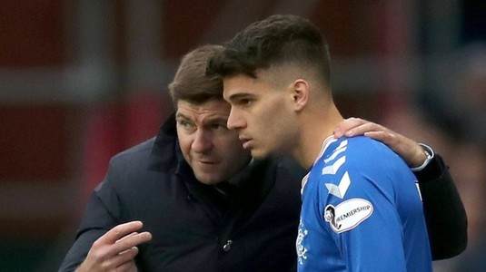 Lovitură în plin pentru Ianis Hagi. Decizie drastică luată de Gerrard după ruşinea cu Hearts. Reacţia disperată a jucătorilor