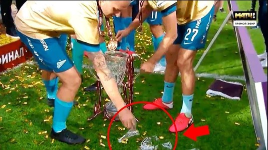 Faza zilei vine din Rusia! Branislav Ivanovic, de la Zenit Sankt Petersburg, a spart Cupa Rusiei VIDEO