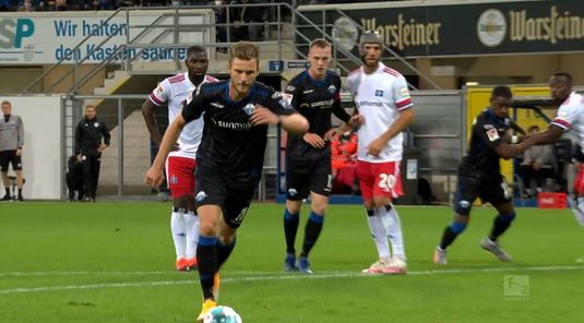 VIDEO Nebunie în liga a doua germană! Spectacol total la Telekom Sport între Paderborn şi Hamburg. Toate cele 7 goluri AICI