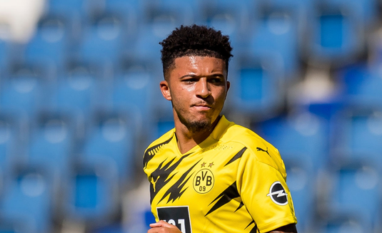Declinul lui Jadon Sancho. Englezul are doar două goluri marcate pentru Dortmund: "Trebuie să trecem împreună peste această perioadă"