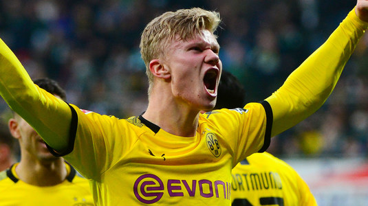 Erling Haaland a doborât un nou record! Norvegianul a devenit cel mai tânăr marcator din Champions League care face asta