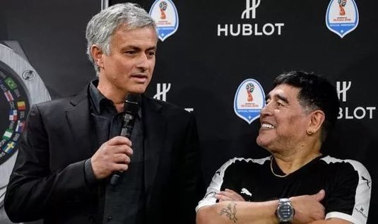 VIDEO | "Există Diego şi există Maradona! Fotbalul îl poţi găsi pe internet, pe Diego nu!". Jose Mourinho, cuvinte superbe despre cel care a fost "El Pibe d'Oro"