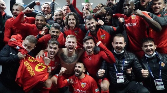 Victorie importantă pentru Kayserispor. Săpunaru şi Alibec l-au bătut pe Pantilimon în duelul ultimelor două clasate din Turcia