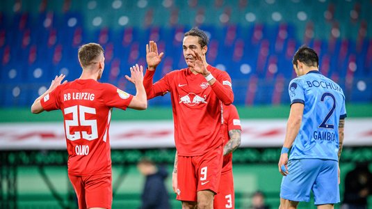 VIDEO | RB Leipzig, Gladbach şi Wolfsburg s-au calificat în sferturile Cupei Germaniei! Echipa lui Nagelsmann a dat recital