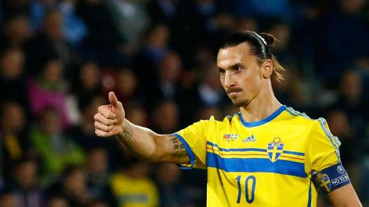Primele declaraţii ale lui Zlatan Ibrahimovic de la revenierea în lotul Suediei. "A fost o senzaţie incredibilă"