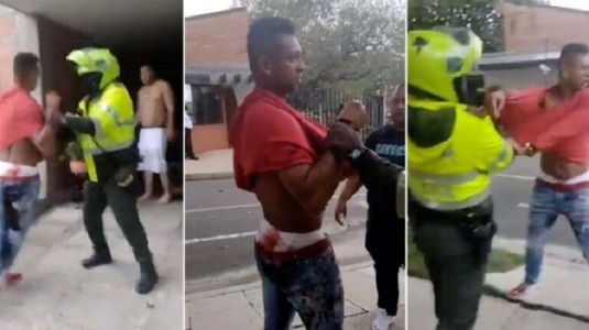 VIDEO | Imagini şocante! Fotbalistul Fredy Guarin, scos din casă de poliţie şi arestat, plin sânge, după ce şi-a atacat părinţii!