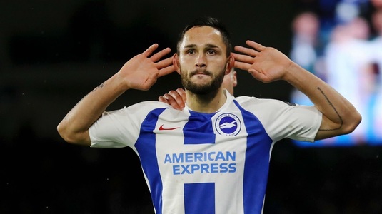 „Este un animal! Unul la un milion”. Laude din vestiarul lui Brighton pentru Florin Andone