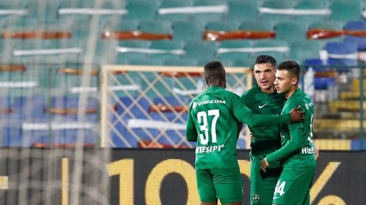 Surpriză în Bulgaria! Ludogoreţ a ratat trofeul după ce a fost eliminată de ŢSKA Sofia. Claudiu Keşeru şi Dragoş Grigore au fost pe teren