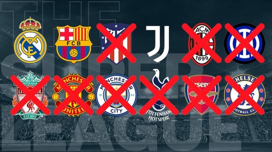 Barcelona, Real şi Juventus contraatacă, după comunicatul UEFA. Răspunsul dat de cele trei cluburi care susţin în continuare Superliga