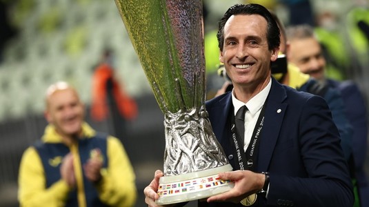 Din nou Unai Emery. Declaraţiile antrenorului spaniol după cel de-al patrulea trofeu Europa League din carieră: "Munca e secretul"