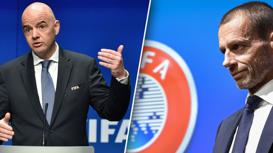 Dispute la nivel înalt. Ceferin i-a cerut o consultare faţă în faţă lui Infantino, după ce FIFA şi-a anunţat planurile pentru Cupa Mondială