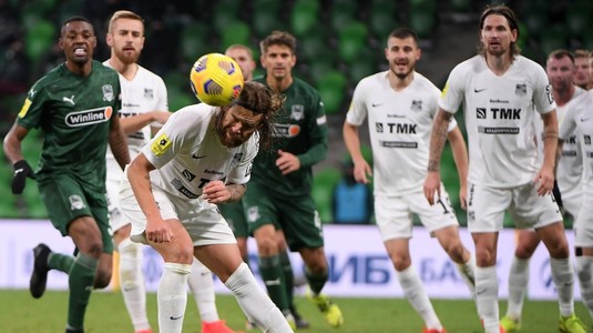 VIDEO | Eric Bicfalvi a marcat pentru FC Ural în campionatul Rusiei. Victorie la scor pentru echipa românului